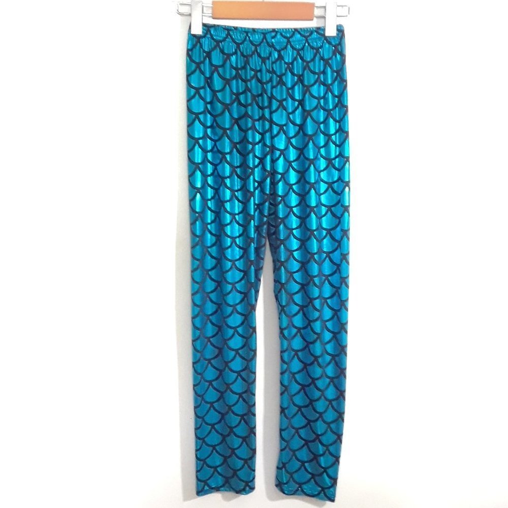 Mermaid Tail Scales Ladies Halloween Leggings/Tights